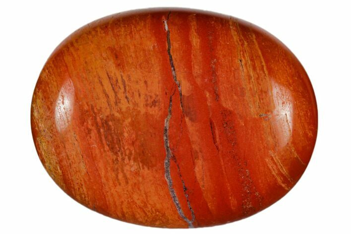 1.7" Polished Red Jasper Pocket Stone  - Photo 1